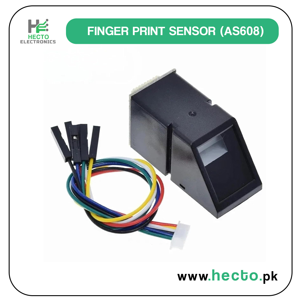Optical Fingerprint AS608 Sensor Fingerprint Sensor Module - Hecto.pk